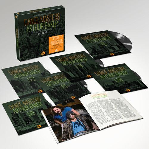 Various- Arthur Baker Presents Dance Masters: Arthur Baker The Classic Dance Remixes - 6LP Boxset, Lift Off Lid Box Set, 16pp Booklet, 140-gram Black Vinyl, Signed insert
