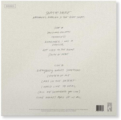 Nathaniel Rateliff & The Nightsweats- South Of Here (180g Black Vinyl)