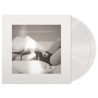 Taylor Swift- The Tortured Poets Department (Ghosted White Colored 2LP) (The Manuscript Ed) (MINOR JACKET BLEMISHES)
