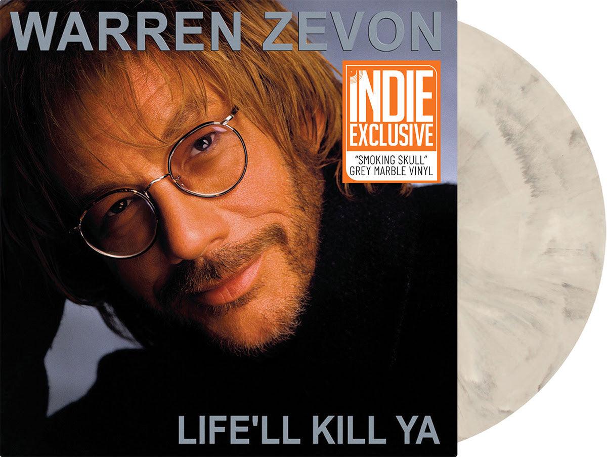 Warren Zevon- Life'll Kill Ya (RSD Essential Smoking Skull Vinyl) (DAMAGED)