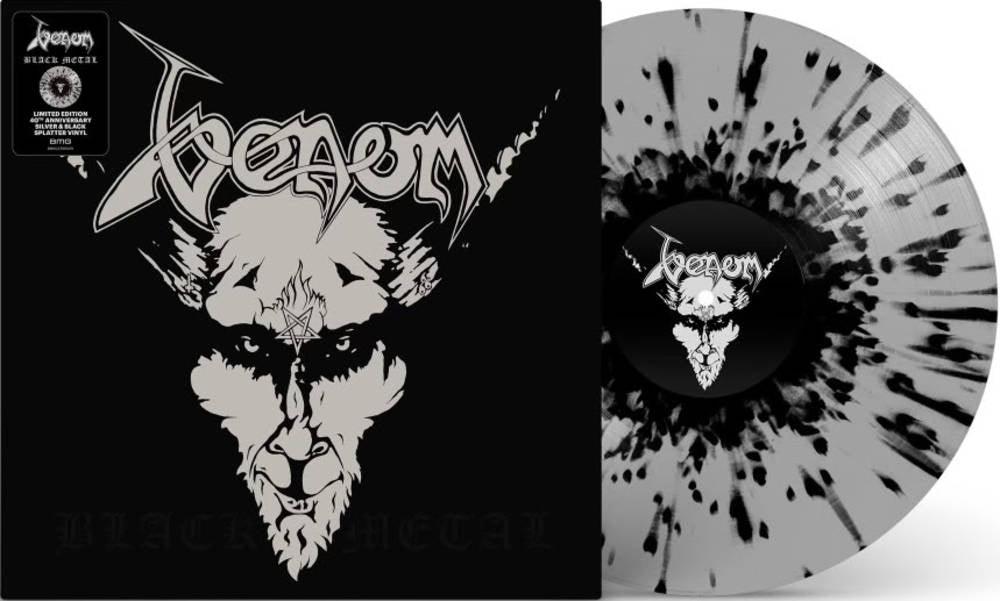 Venom- Black Metal (RSD Essential Silver/Black Splatter Vinyl)