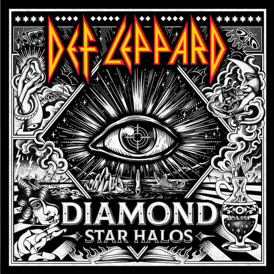 Def Leppard- Diamond Star Halos (Indie Exclusive Clear Vinyl)