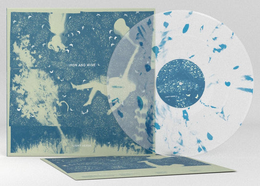 Iron & Wine- Light Verse (Clear w/ Blue Swirl Vinyl) (Loser Ed)